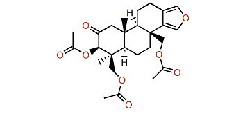 3b,17,19-Triacetoxyspongia-13(16),14-dien-2-one